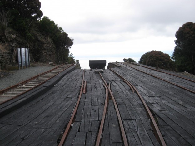 The start of the Denniston incline.